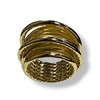 Anillo Mandile 1922 Mujer Erosioni in Plata 2CROC127312